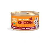 Edgard Cooper kat Adult blik kip 85gr