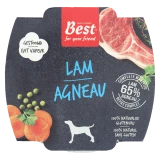 Best for your Friend Hond gestoomde maaltijd lamsvlees, 100 gram