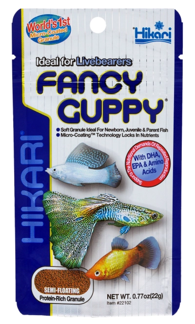Hikari guppy voer
