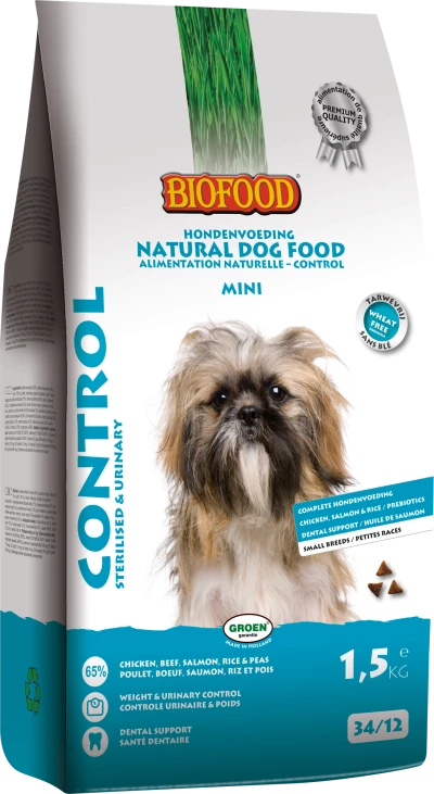 BF Petfood Control Small Breed 1,5kg