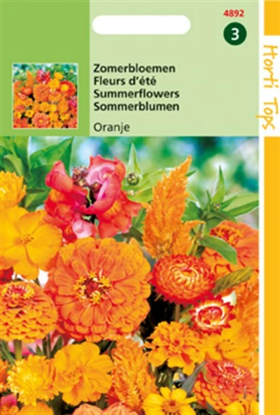 Zomerbloemen Oranje