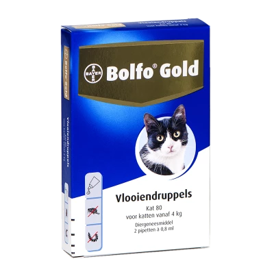 Bolfo Gold Kat 80 2 pipetten