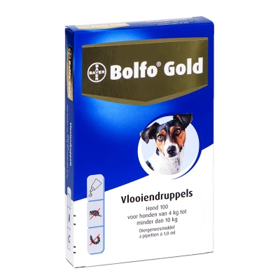 Bolfo Hond 4 Pipet Gold 100 < 10kg