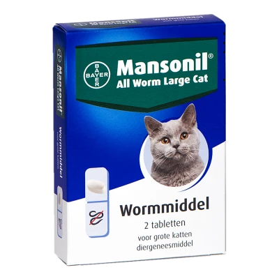 Mansonil Kat  All Worm 2 Tabletten