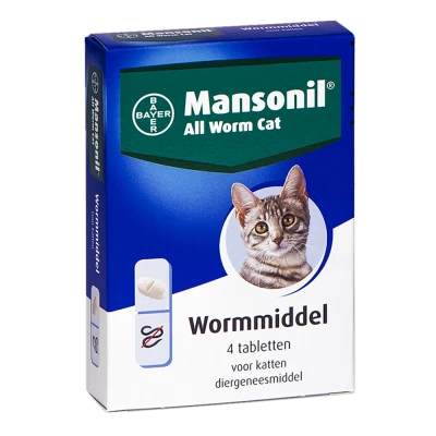 Bayer Mansonil All Worm Cat 