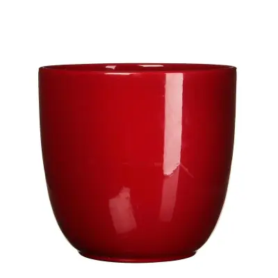 Pot Tusca Rood Es/27 H28.5d31 Cm
