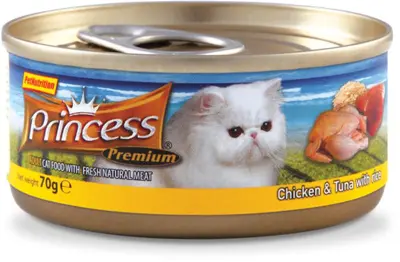 Princess Kat 70 Gr Excellence Kip/Tonijn/Rijst