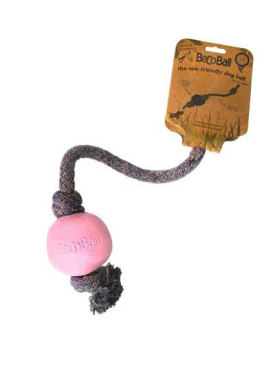 Beco Ball Rope Large Pink