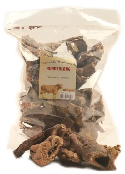 Huismerk hond 1 kg runderlong