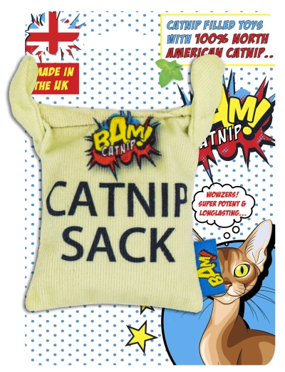 Speelgoed kat 9 cm bam zakje