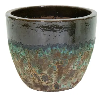 Pot bruis egg green d60xh52cm