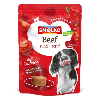 Smolke hond 300 gr red goodness rund