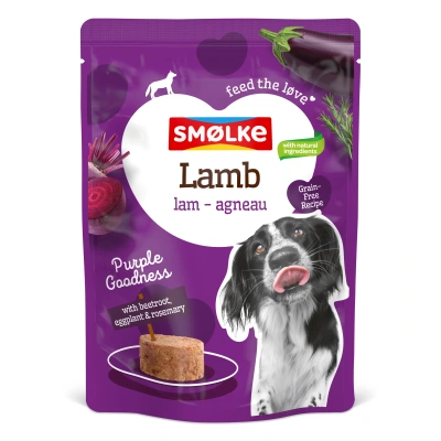 Smolke hond 300 gr purple goodness lam