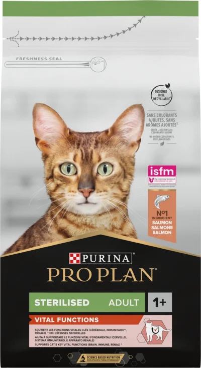 Pro Plan Kattenvoer Sterilised Zalm