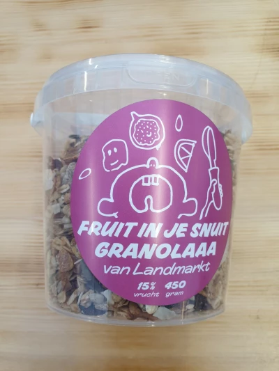 Landmarkt Granolaa Fruit 450gram
