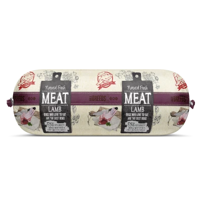 Natural Fresh MEAT Dog sausage lamb 250 gr