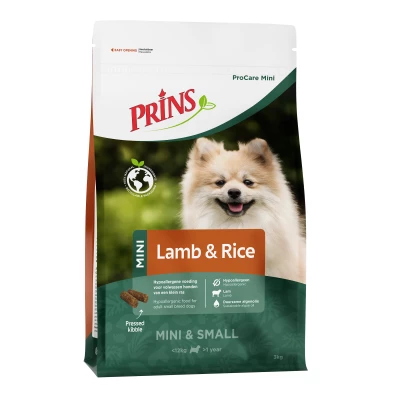 Prins ProCare Mini Lam & Rijst Hypoallergeen 3 kg