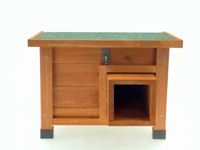 Egelhuis hout 42x31x30cm