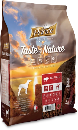 Prince Hond 4 Kg Taste Nature Buffel