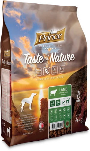 Prince Hond 4 Kg Taste Nature Lam