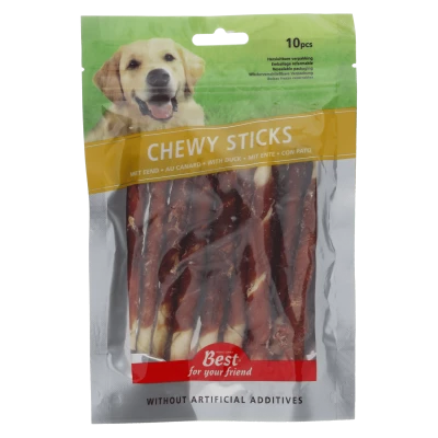 Bfyf Dog Chewy Sticks Duck 10 St