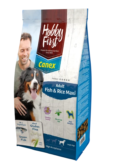 Canex Dynamic Adult Maxi Vis en Rijst 12,5 kg