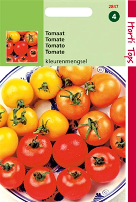 Tomaten Drie Kleuren Mengsel