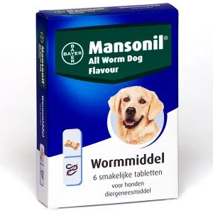 Mansonil All Worm Dog 6 Tabl.