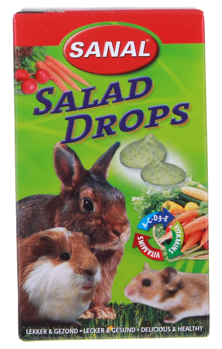 Sanal Knaagdier Drops Salad 45 gr