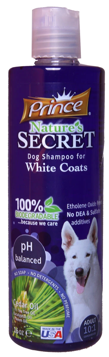 Prince Shampoo Nature 475ml White Coat