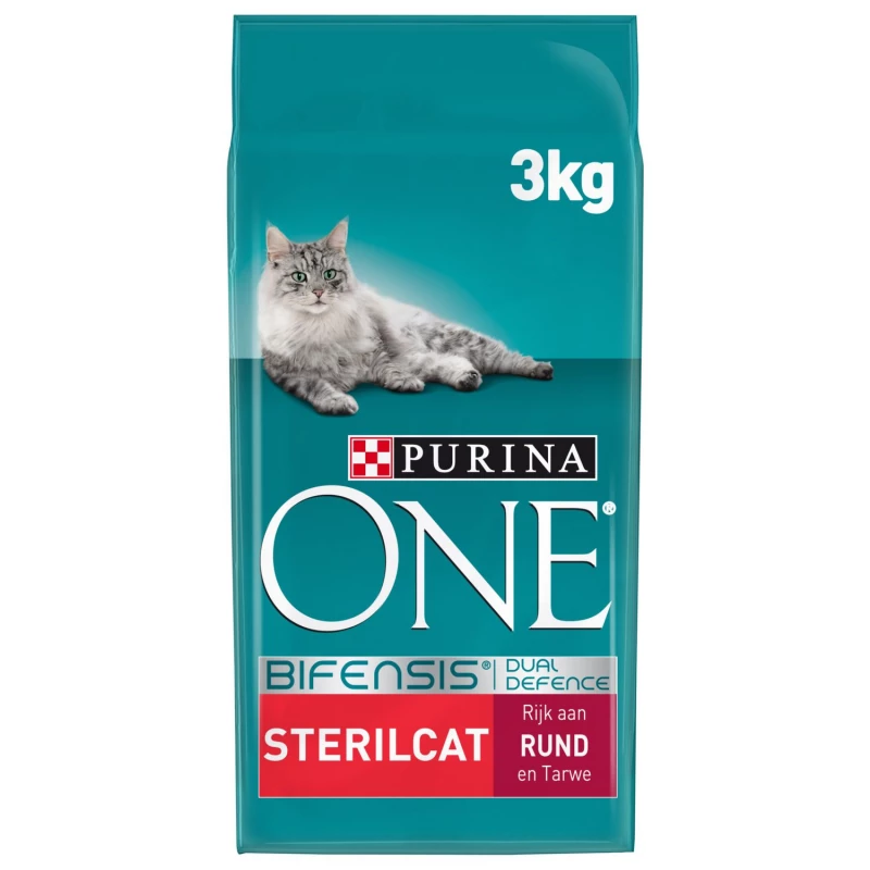 Purina One Kattenbrokken Adult Sterilized 3 kg