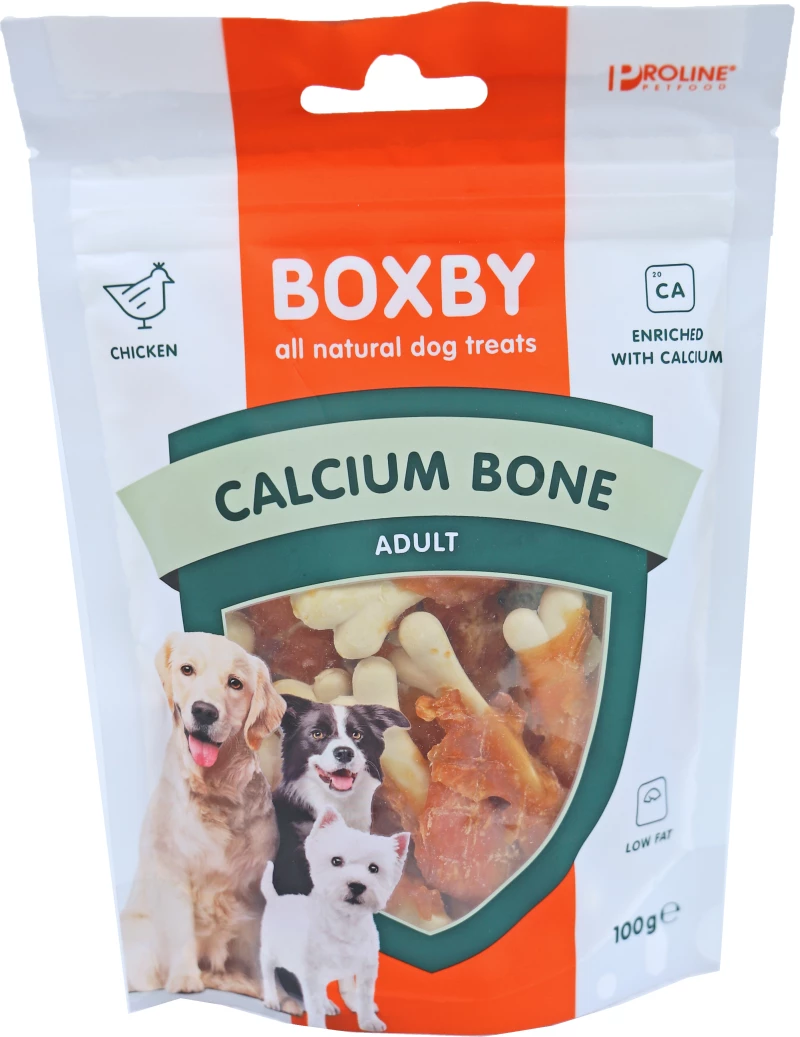 Proline Boxby Dogs Calcium Bot 100 gram