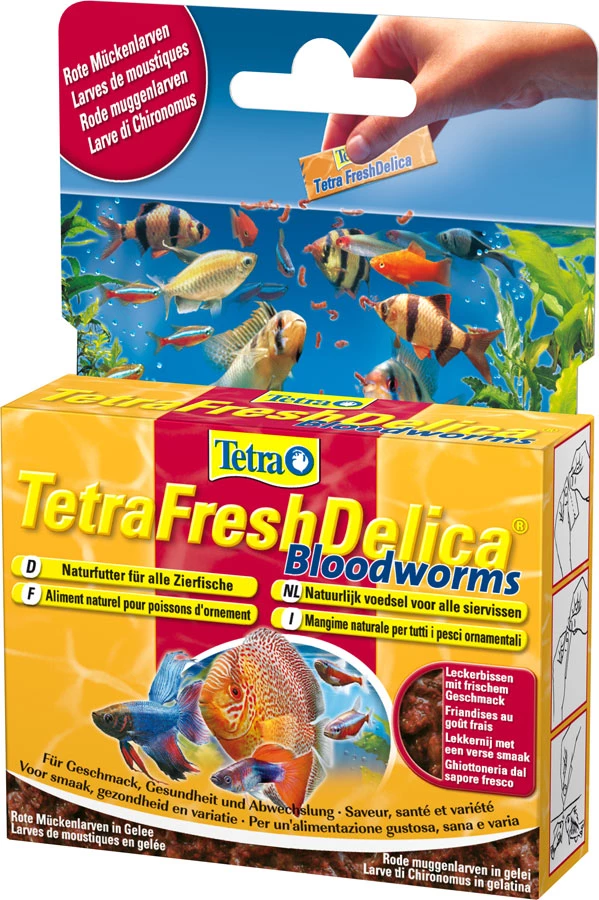 Tetra Fresh Delica Bloodworms 48 gram