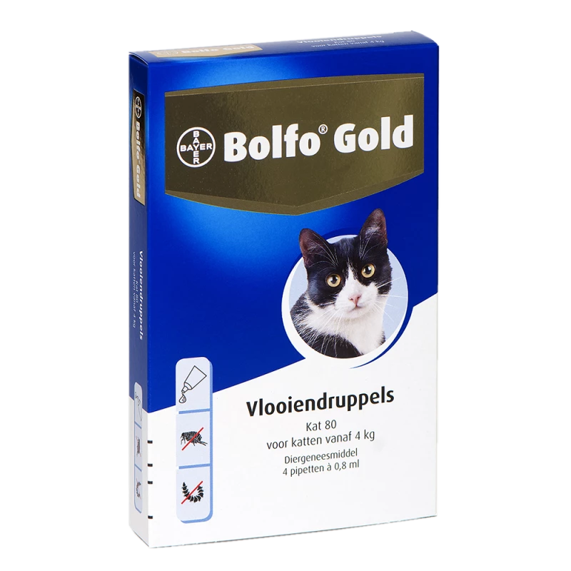 Bolfo Gold Kat 80 Vanaf 4Kg 