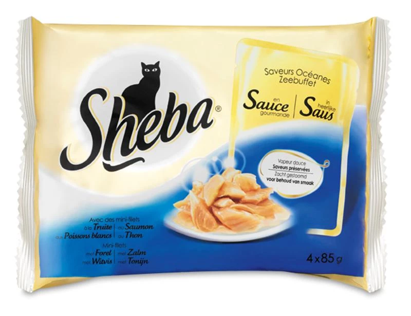 Sheba Mini Filets In Saus Vis 