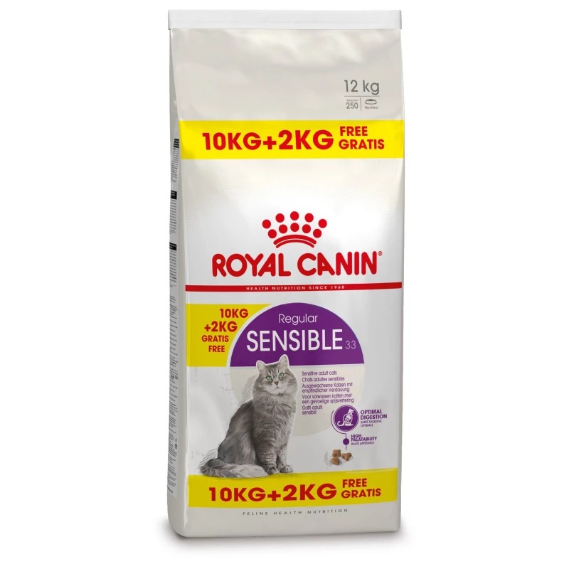 Royal Canin 10+2 Kg Gratis Sensible