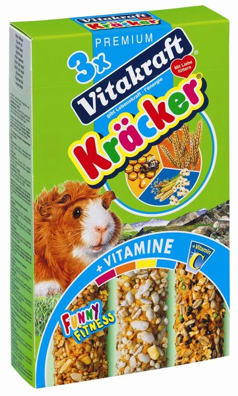 Vitakraft Caviakracker Honing / Popcorn / Active 3 in 1