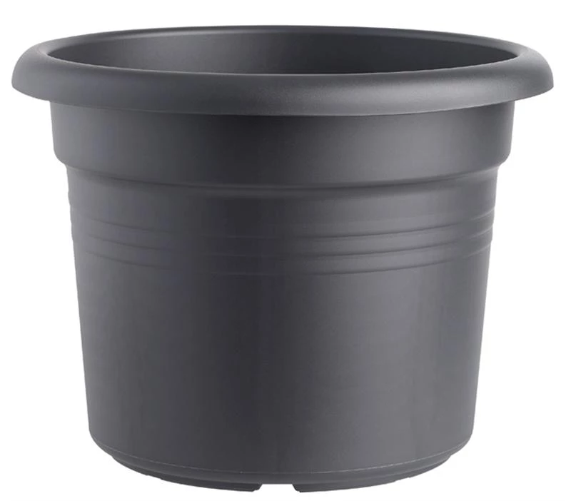 Pot Gr. Basics Cilinder Liv. Black 25cm