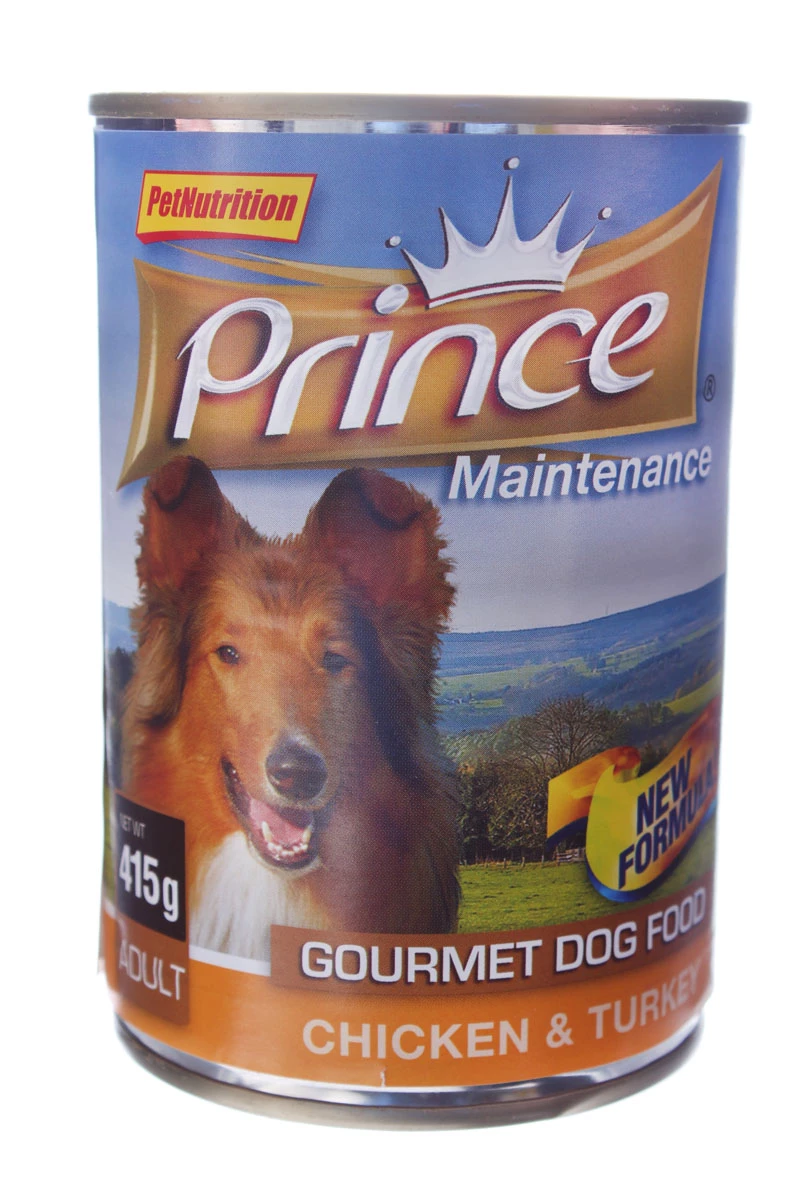 Prince Hond 415 Gr Lifestyle Chunks Kip/Kalkoen