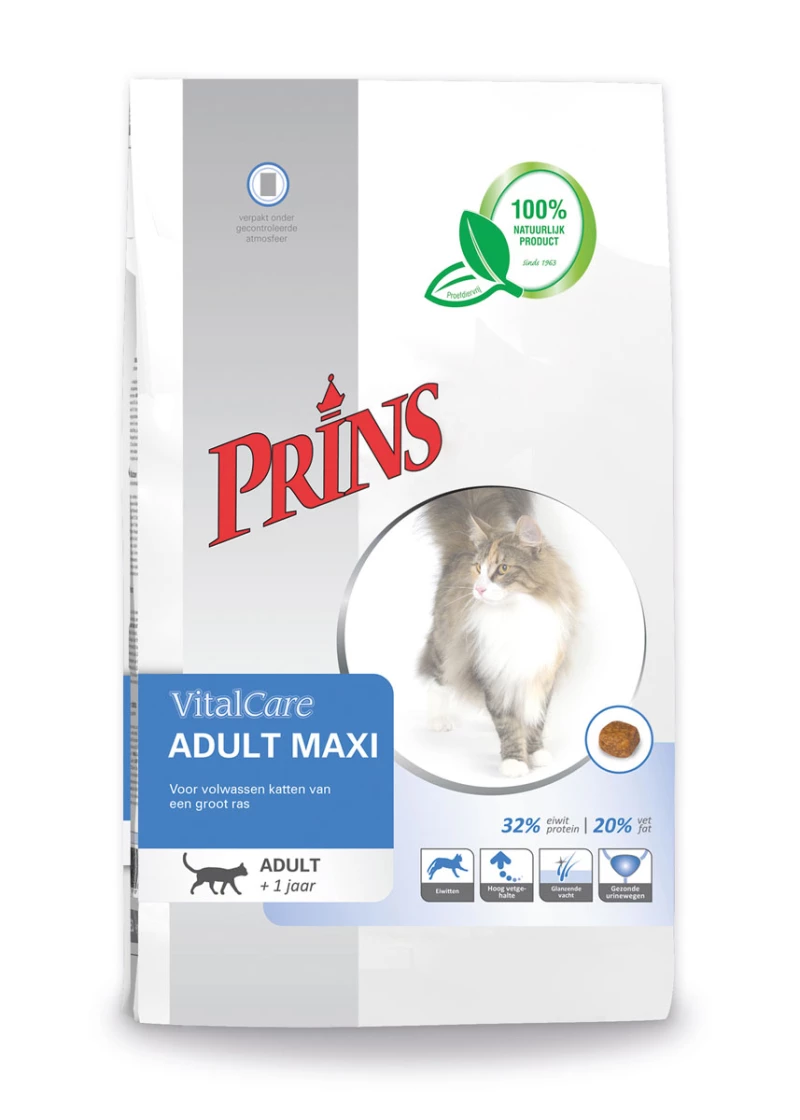 Prins Kat 1,5 Kg Vitalcare Adult Maxi