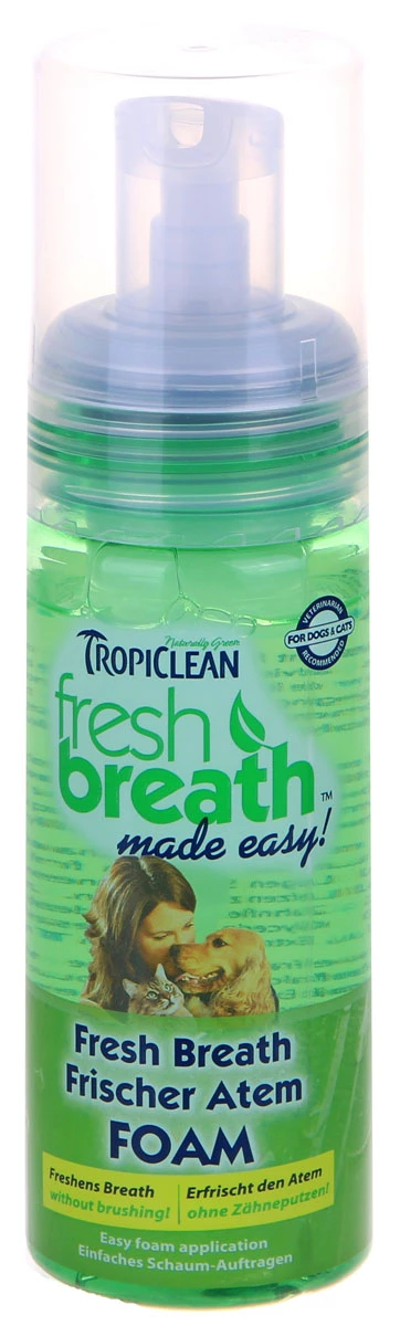 TropiClean Fresh Mint Foam 133 ml