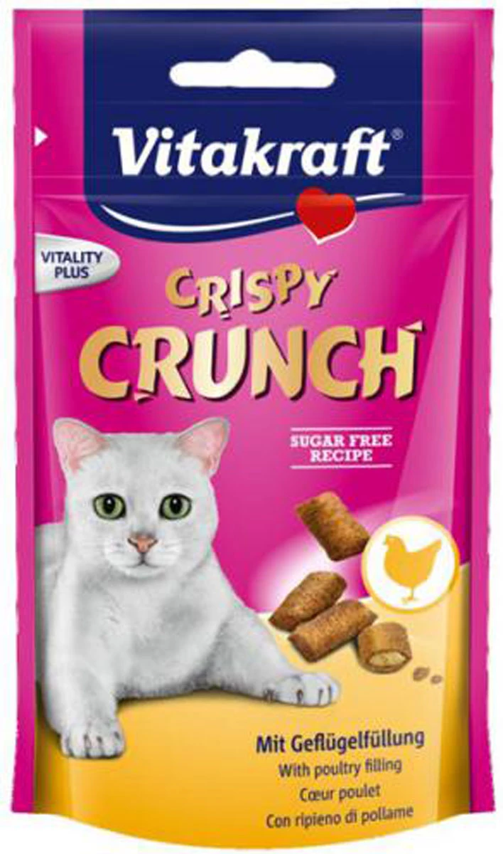 Vitakraft Crispy Crunch Gevogelte 60 gr