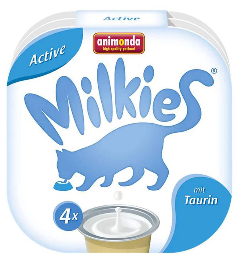 Milkies Kat 4x15 Gr Active Met Taurine