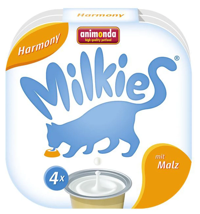 Milkies Kat 4x15 Gr Harmony Met Malt