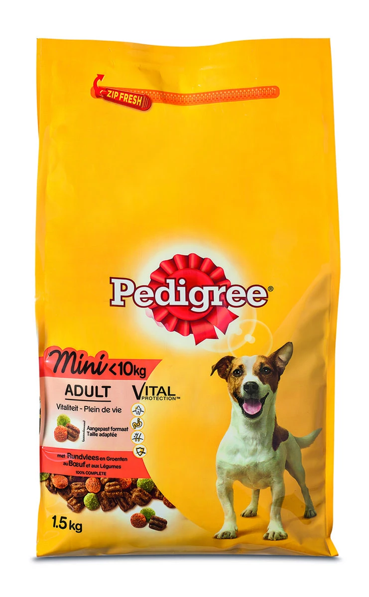 Pedigree Hond 1,4 Kg Adult Mini Rund