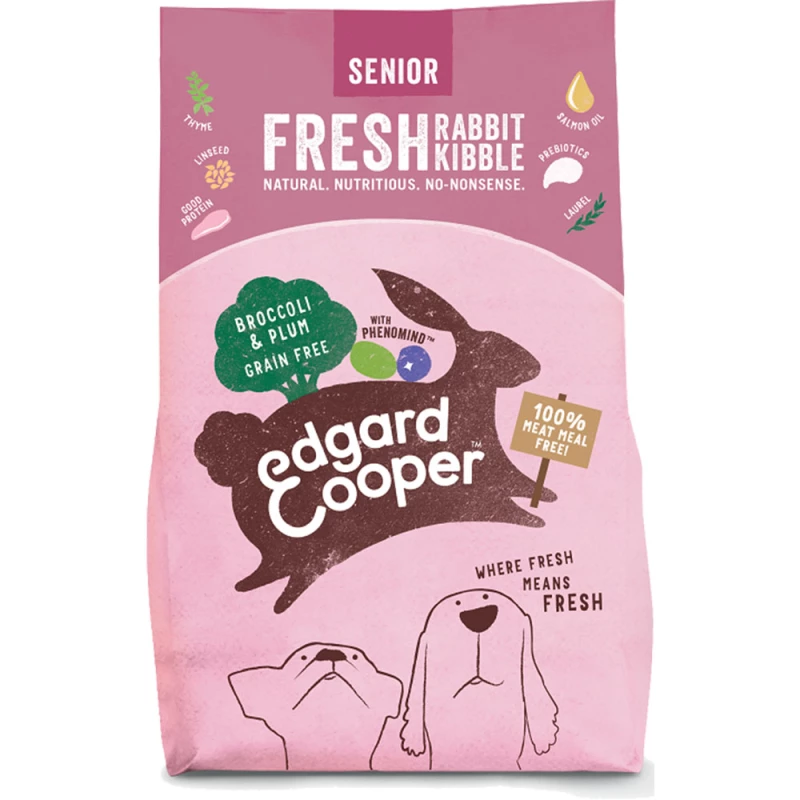 Edgard & Cooper Senior Hondenvoer Konijn 2,5 kg