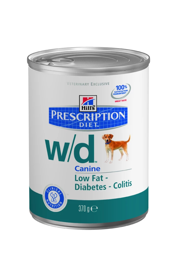 Hills Canine W/D Low Fat/Diabetes/Colitis 370 gr