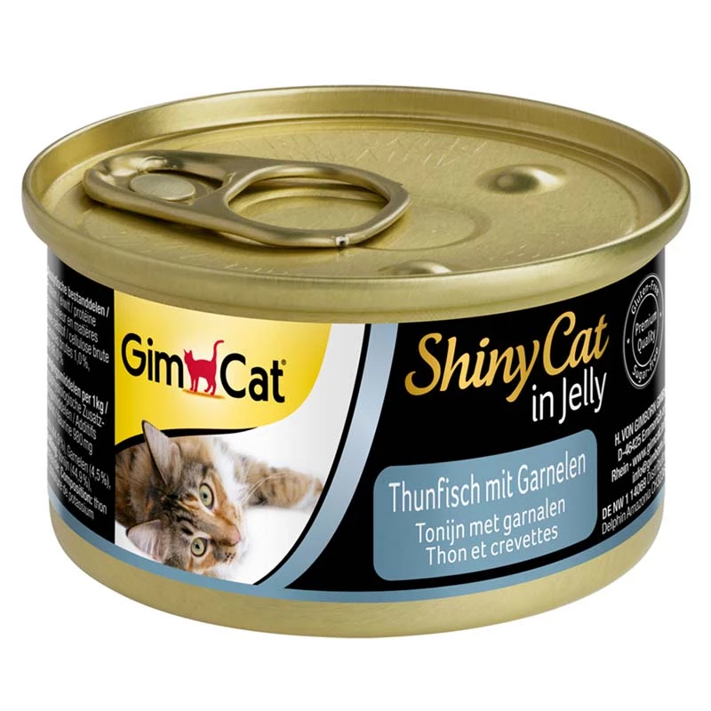 Gimcat Shinycat Tonijn En Garnalen 70 gram