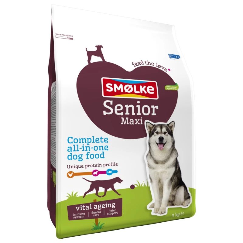 Smolke hond Senior Maxi 