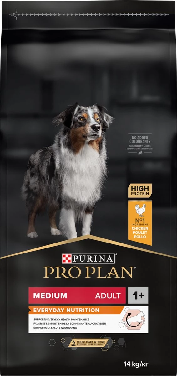 Pro Plan Hondenvoer Adult Medium Kip 14 kg